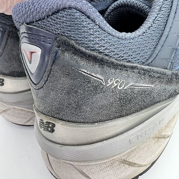Size 11 - New Balance 990v5 Made in USA Navy Silver main image 10